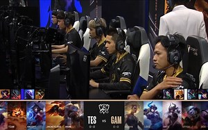 【英文流】TES打GAM S12小组赛第二天第五场C组精彩集锦