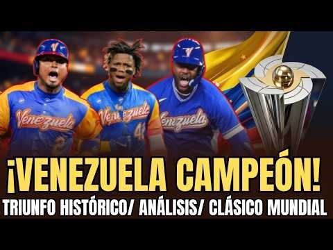 ¡Venezuela, Campeón del Clásico Mundial 2026! Análisis y reacción al triunfo sobre USA