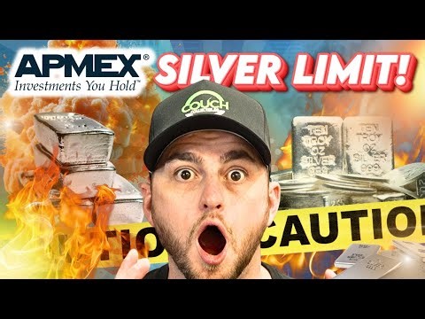 SCARY SILVER NEWS! LIMITS PUT IN PLACE BY APMEX