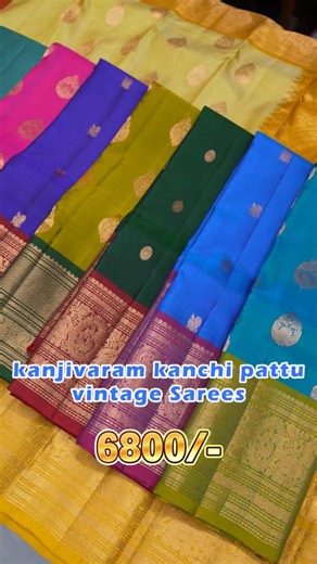 Sree Mahalaxmi silks on Instagram: "Kanjivaram kanchi pattu vintage sarees How to Order =========== WhatsApp:9100094209 - Take A Screenshot Of The Product - Send It On WhatsApp - Sales Team - 9100094209 - online payment, DTDC Delivery - Get It Delivered To Your Door Step. => We are available on both Online and Offline platforms. => colors will be slightly different due to photographic exposure => exchange possible only with open box video reference Sree Mahalaxmi Silks Address: =================