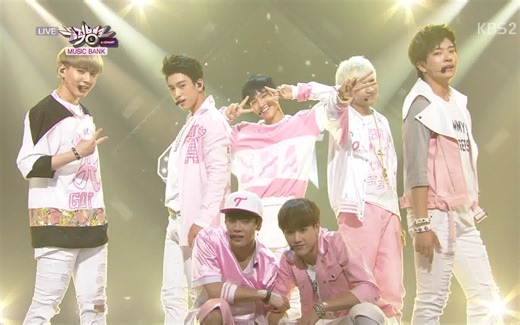 GOT7 - A (140704 KBS Music Bank)
