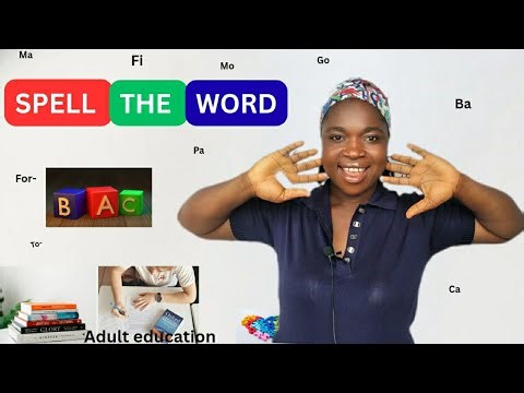 How To Spell And Write English Words#Engvid/Adult Education/How To Read And Write English.
