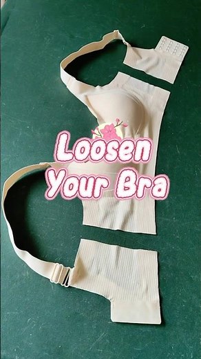 How to Loosen a Bra | Quick Sewing Trick #tips #diy #sewing