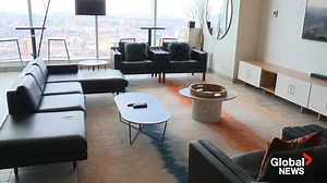4.3K views · 29 reactions | The early bird prize in the 2023 Full House Lottery is a penthouse in the Sky Residences at Ice District in downtown Edmonton. Ciara Yaschuk takes us on a tour of the luxury condo with access to a huge roof deck, outdoor hot tub and more! | Global Edmonton | Facebook