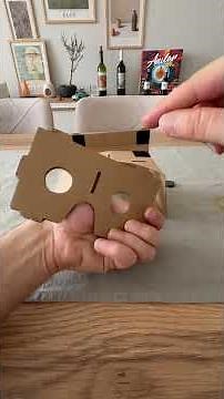 How to Assemble Google Cardboard in 2 Minutes! 🔥 | #Easy #DIY #VR #Headset