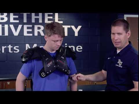 Select and Fit Football Shoulder Pads Skills Video