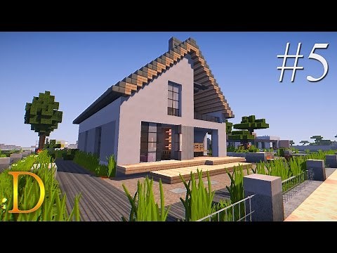 MINECRAFT PORADNIK - JAK ZROBIĆ DOM Z BASENEM! [#5]