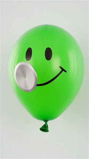 Metal vs Balloon – Crazy Color Splash! 🎈💥 #balloonpop #funny #balloonchallenge