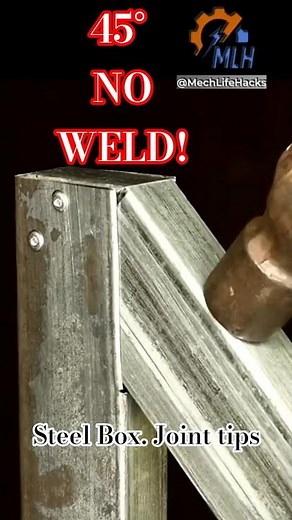 Perfect Square Tube Bend Without Welding – Easy DIY Trick! | MechLifeHacks