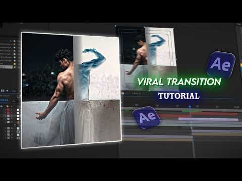 How To Make INSANE Transitions in After Effects | Step-by-Step Tutorial