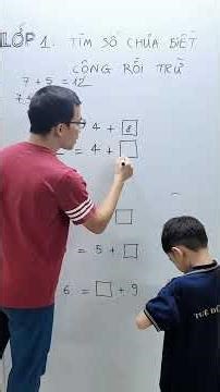 First grade math - Finding the unknown number - Addition and subtraction #mathteacher #maths