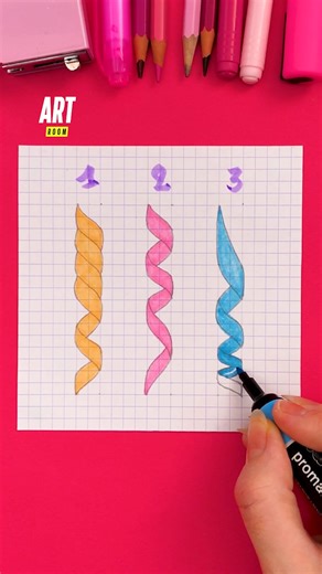 83K views · 580 reactions | 3 méthodes ultra simples pour dessiner des boucles ✏ #instaart #dessin #tuto #art #dessiner #creatif #diy #artist #dessindujour #bouclescheveux | Art Room | Facebook