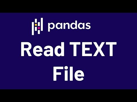 How to read TEXT file in Python Jupyter Notebook | Pandas