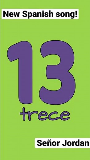 Spanish song to practice numbers 1-20! (short)