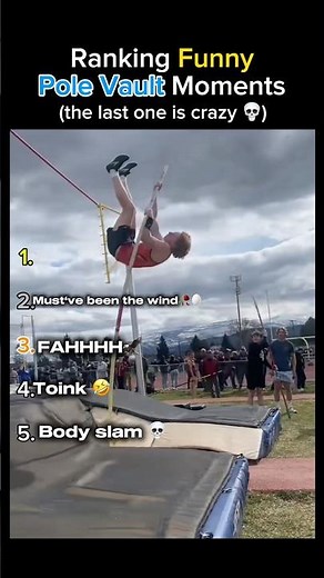 Funniest Pole Vault Moments🥀 #funny #memes