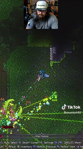 Terraria Plantera Boss Fail and Clutch Gameplay