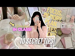 10 Study Secrets That Will Make You the Smartest Person in Class 🎓✨