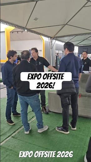 Aguardamos sua visita no nosso estande da Expo OFFSITE 2026!
