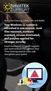 One Time Cleaning. Clean, Safe, and Stable.