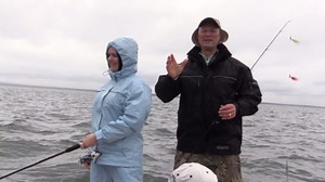 Sea bass slaughter with the stingnose using a simple technique - non-stop double and triple headers!