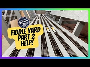 Learning to Build My First OO Gauge Model Railway Fiddle Yards | Ep.2 – Beginner DIY Challenges