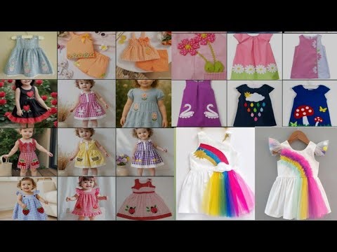 Adorable DIY Kids' Dresses with Flower & Fun Designs | Sewing Tutorial 2025