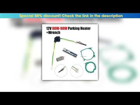 Top 12V 88W-98W Car Truck Boat Parking Heater Ceramic Pin Glow Plug Fit Eberspacher D2 D4 D4S Air D