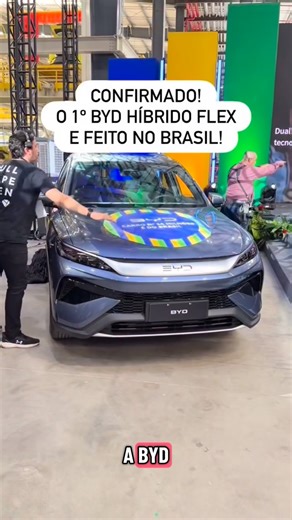 Marcos Camargo jr on Instagram: "SONG PRO 1.5 FLEX CONFIRMADO! Terá novo visual e vai receber conjunto flex no Brasil. . O anúncio foi feito agora na inauguração da fábrica da BYD em Camaçari na Bahia #byd #songpro #carrohibrido #suv 🎥 imagens do Song Pro @falandodecarro"