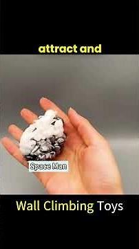 “Wall Climbing Space Man 🧑‍🚀 Sticky Toy That Flips Like Magic!”