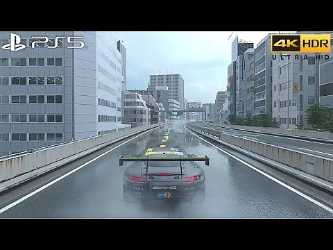 Gran Turismo Sport (PS5) Rain Weather 4K 60FPS HDR Gameplay