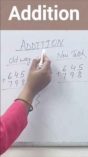 Simple and Easy Addition Trick