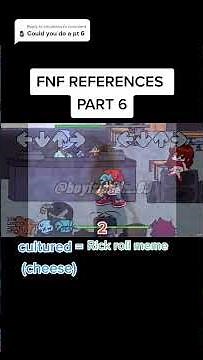 Fnf References part 6 #fnf #shorts