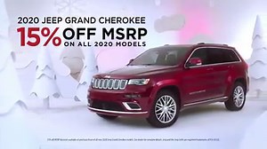 Get 15% off MSRP on all 2020 Jeep Grand Cherokee models. | Jeep Canada