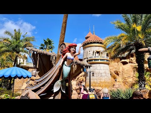Magic Kingdom 2022 New Fantasyland Walkthrough in 4K | Walt Disney World Florida October 2022