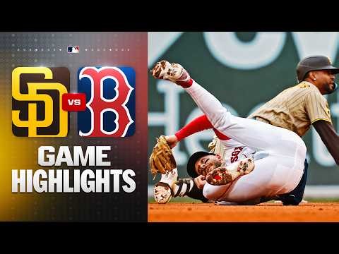 Padres vs. Red Sox Game Highlights (4/5/26) | MLB Highlights