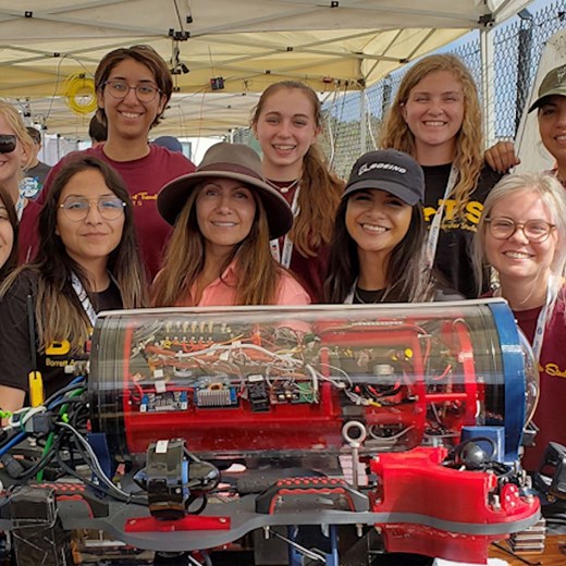 All-female robotics team wins major awards while slashing stereotypes