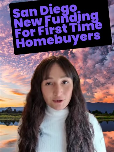 Wanna buy a home in San Diego?! The city just unlocked a New Funding Program for FIRST TIME HOMEBUYERS! #SanDiegoLife #SDRealEstate #CityUpdates #HomeBuying