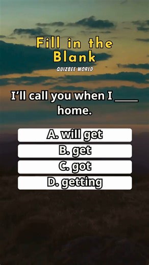 Fill in the Blank 70 #English #englishgrammar #fblifestyle #fblifestyle #quiz | Quizbee World