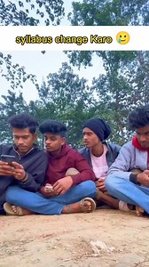 Syllabus change Karo 🥲 ... #comedy #explore #reels #funnyvideo #funny | Comedy Raja