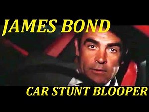 James Bond Car Stunt Blooper: "Diamonds Are Forever" (1971)