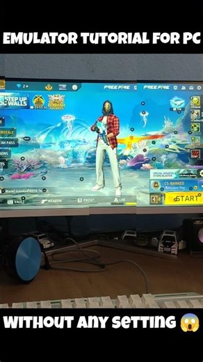 best emulator 😱 without any setting or visualisation setup ❤️🔥🎮