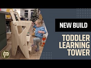How To Make a Toddler Learning Tower That Grows With Them