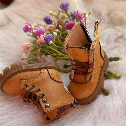 Chunky Miniature Combat Boots for 1/3 & 75cm Dad BJD Doll| Zipper Lace-up Shoes | Rugged Outfit Footwear,1/4 or 1:6 Fashion Dolls Fit For - Etsy