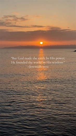 He founded the world by His wisdom. | God Updates