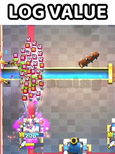 Discover the Power of LOG VALUE in Clash Royale!