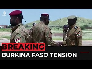 Heavy gunfire, soldiers on the streets in Burkina Faso capital