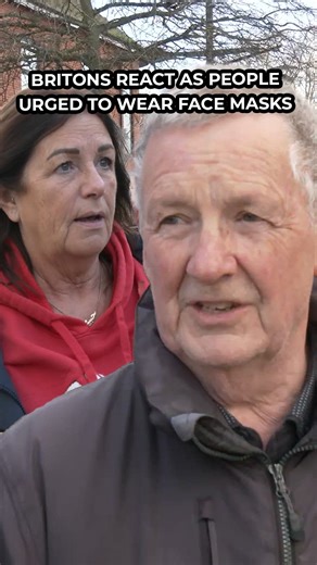 Britons react as health officials urge people to wear face masks in public due to rising flu cases. #Britain #NHS #Health #FaceMasks #GBNews | GB News