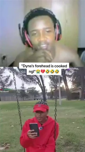 LIVE ON YOUTUBE:Dyna big Forehead 😭💔🤣🤣 #tiktokviral #explore #funny #relatable #thedynaworld
