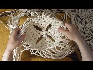 Macrame Basket Step By Step Tutorial