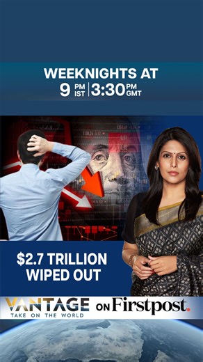 #VantageOnFirstpost: Why US Stocks Fell Despite Nvidia's Strong Performance Wall Street witnessed a dramatic reversal as fears of an AI bubble triggered a $2.7 trillion rout in U.S. equity markets. Despite Nvidia posting a strong $57 billion quarterly revenue, investor sentiment quickly turned, reflecting deep unease about inflated valuations and unsustainable tech investments. Heavyweights like Apple, Amazon, and Microsoft saw $100 billion wiped off their market caps, while Nvidia lost nearly $